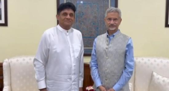Opposition Leader Meets India's Dr. S. Jaishankar